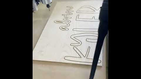 Watch As I Cut Out Names on My Shapeoko CNC