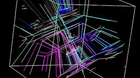 4D Maze, 7 cell dimensional size
