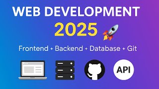 Full Stack Development Complete Guide 2025 | Frontend, Backend, Database, API, Git & Career Path