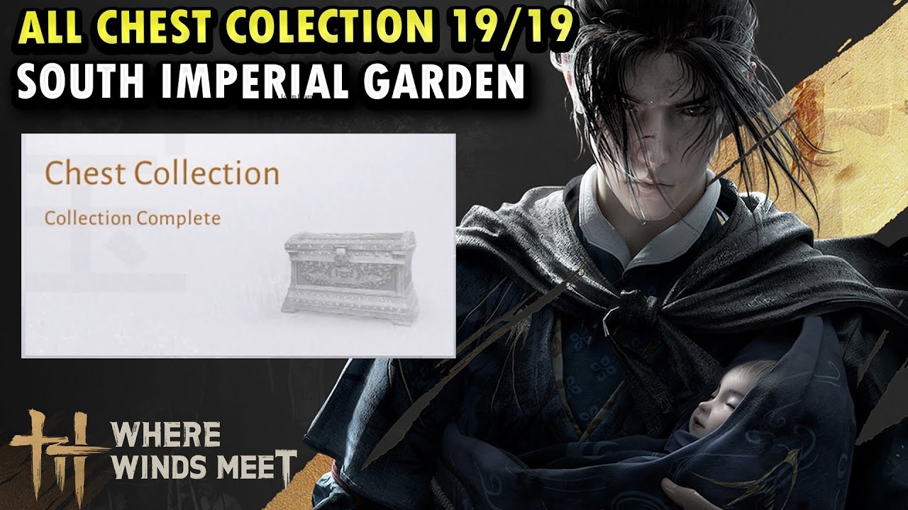 All Chest Collection in South Imperial Garden | Sentient Beings Where Winds Meet
