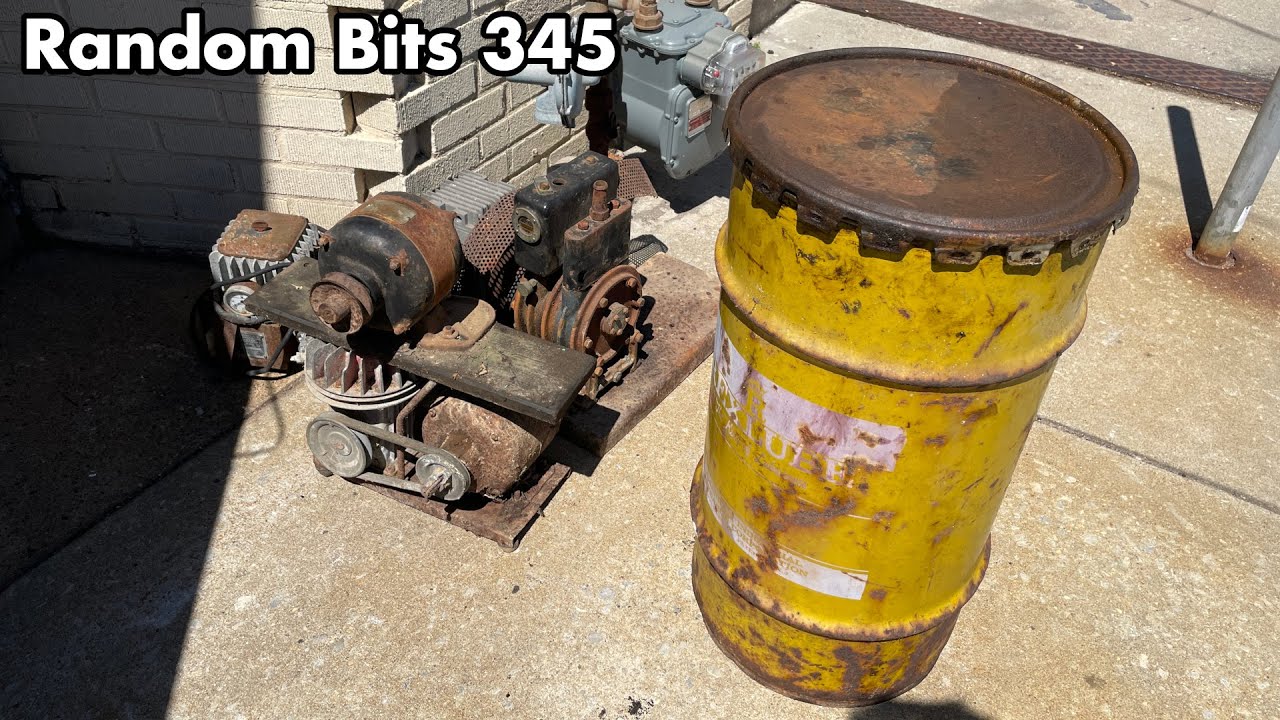 Random Bits 0345: Repairing AC induction motors, and opening a vacuum pump.