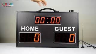 Good Quality Outdoor Electronic Soccer Scoreboards Led Football Digital Scoreboard