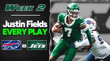 Justin Fields EVERY PLAY - Week 2 - Jets vs Bills