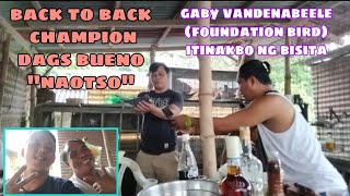 BACK TO BACK CHAMPION DAGS BUENO CELEBRATION | GABY VANDENABEELE (FOUNDATION BIRD) BIGLANG NAWALA