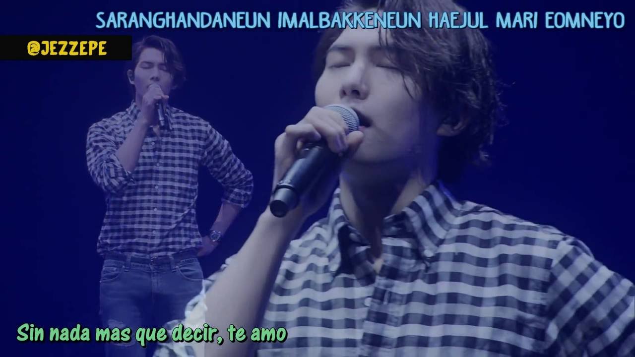 Lee Jong Hyun (CNBLUE) - I love you [roman + sub español]