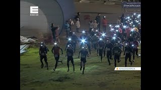 Десятки красноярцев приняли участие в забеге с фонариками