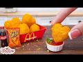 Easy Crispy Heart Shaped Chicken Nuggets Recipe  | TinyBap ASMR Mini Cooking