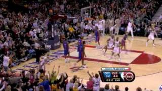 Detroit - Cavs game 2 round 1 playoff highlights