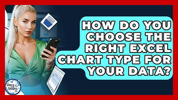 How Do You Choose The Right Excel Chart Type For Your Data? - Docs and Sheets Pro