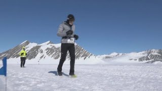 84-year-old completes Antarctic Ice Marathon