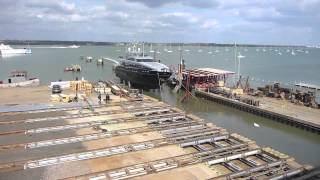 Princess Yachts Repaint Project @ Solent Refit