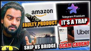 Amazon Huge Fine From Court, Telegram Free Premium Trap, Uber Taxi Driver Alert, US Bridge Collapse by Dekho Isko 29,324 views 3 weeks ago 5 minutes, 46 seconds