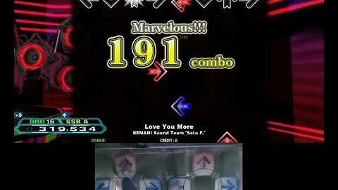 [DDR] Love You More (DOUBLE EXPERT) PERFECT FULL COMBO..?