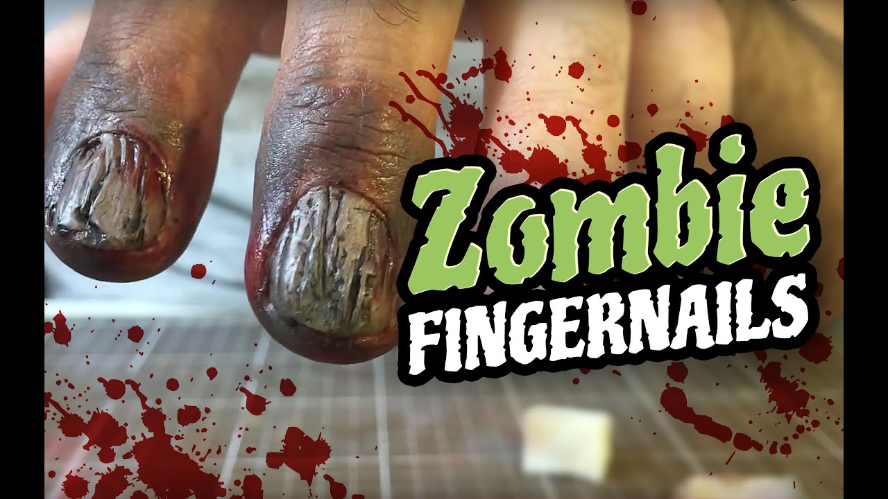Zombie Fingernails SFX Makeup Tutorial YouTube