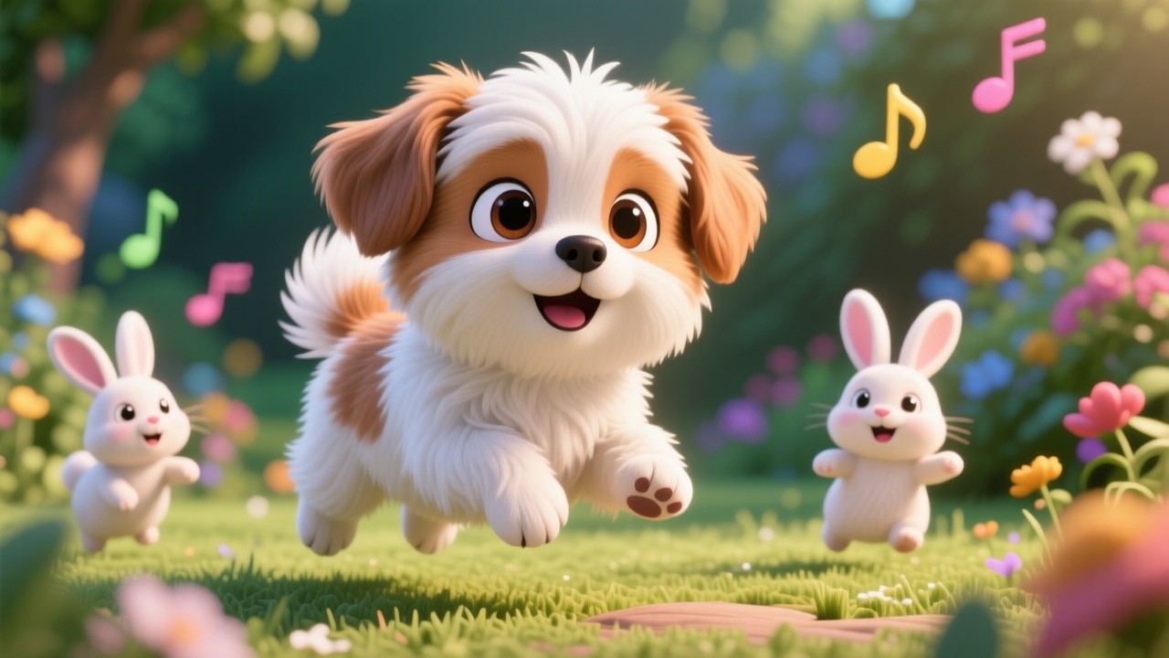 🐶 Maggie la Border Collie | Compilation di Canzoni per Bambini – Settimana 02 🎵