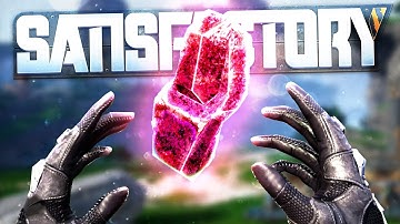 WE FOUND ALIEN ARTIFACTS.. WHAT DO THEY DO?! - Exploration & Somersloop - Satisfactory Gameplay