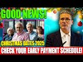 State Pension Christmas Dates 2025 - DWP Confirms Early Payment Schedule