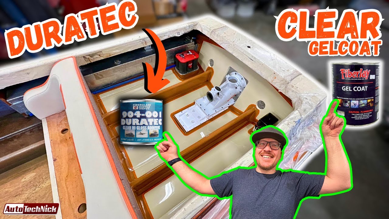 The PERFECT jetboat bilge: DURATEC & clear GELCOAT
