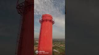 Falling Down The Heating Plants Chimney