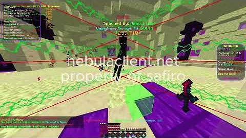 Hypixel Skyblock Enderman Slayer Macro | Nebula Client