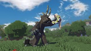 Mutant Ravager VS Iron Golem (Alex & Steve Life) Minecraft Animation Full Remake