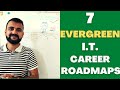 7 evergreen I.T. career roadmaps - Which career can help you succeed in next 5 years ?