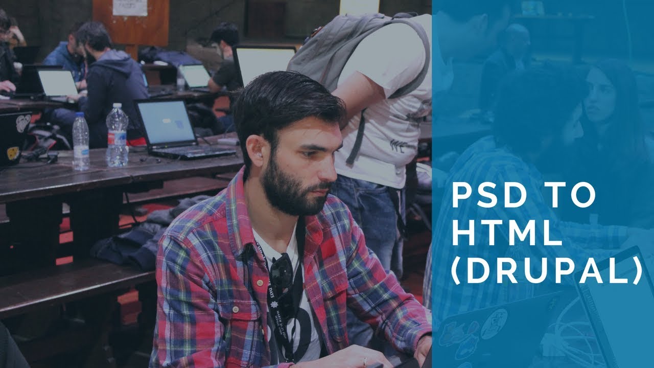 PSD to HTML (Drupal) por Neftalí Guerrero - Drupal Day Cáceres 2017