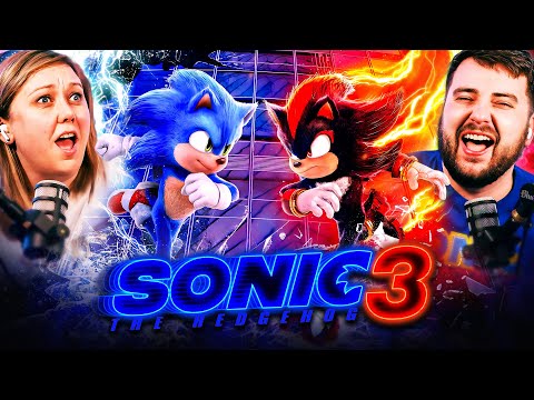SONIC THE HEDGEHOG 3 (2024) | Movie REACTION! | SONIC VS SHADOW