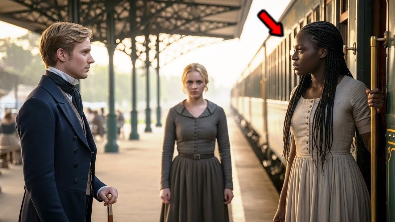 O DUQUE ESPERAVA UMA NOIVA LOIRA POR CORRESPONDÊNCIA… MAS A JOVEM ESCRAVA QUE CHEGOU O IMPRESSIONOU