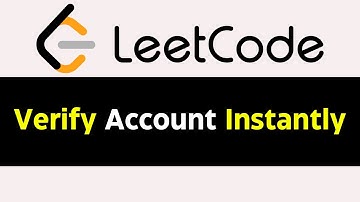 How to Verify Account on LeetCode | Register and Verify Email Fast
