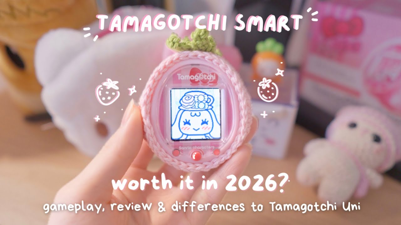 Tamagotchi Smart Sanrio🌸│ gameplay & review, comparison to