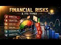 Financial Risks & it's types | Market, Credit, Liquidity, Legal, Operational & Currency Risk