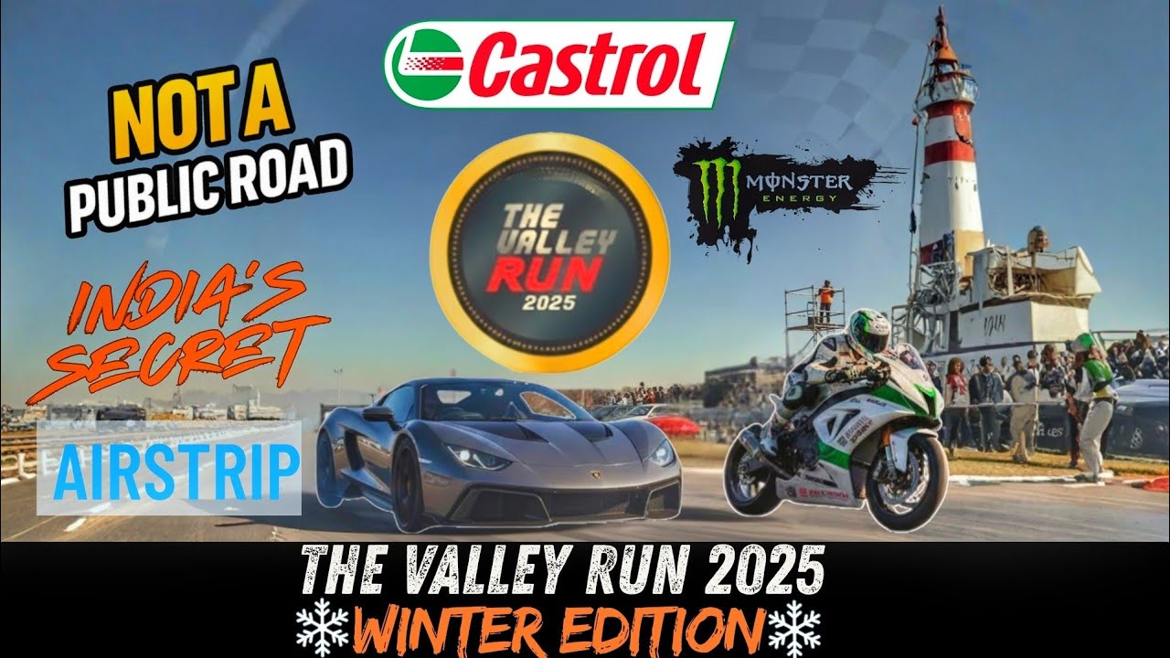 Aamby Valley Airstrip Valley Run|Winter Edition|India's Most Exclusive Road.