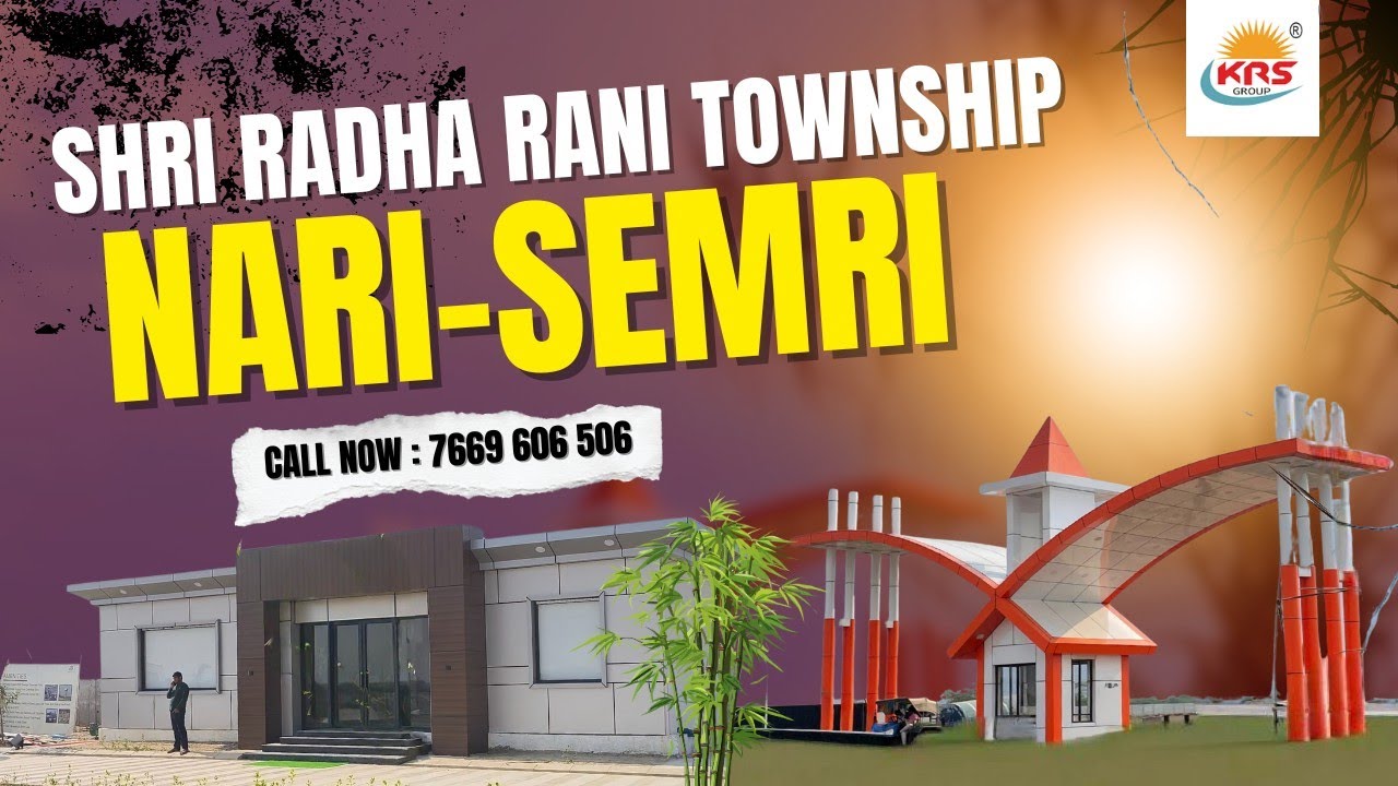 Shri Radha Rani Township Nari Semari VRINDAVAN|New Video| KRS GROUP |