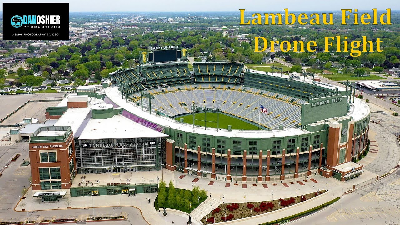 Aerial Views Of Lambeau Field Green Bay Packers Youtube