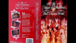 The Magic of Christmas At Walt Disney World (USA PAL VHS 1992)