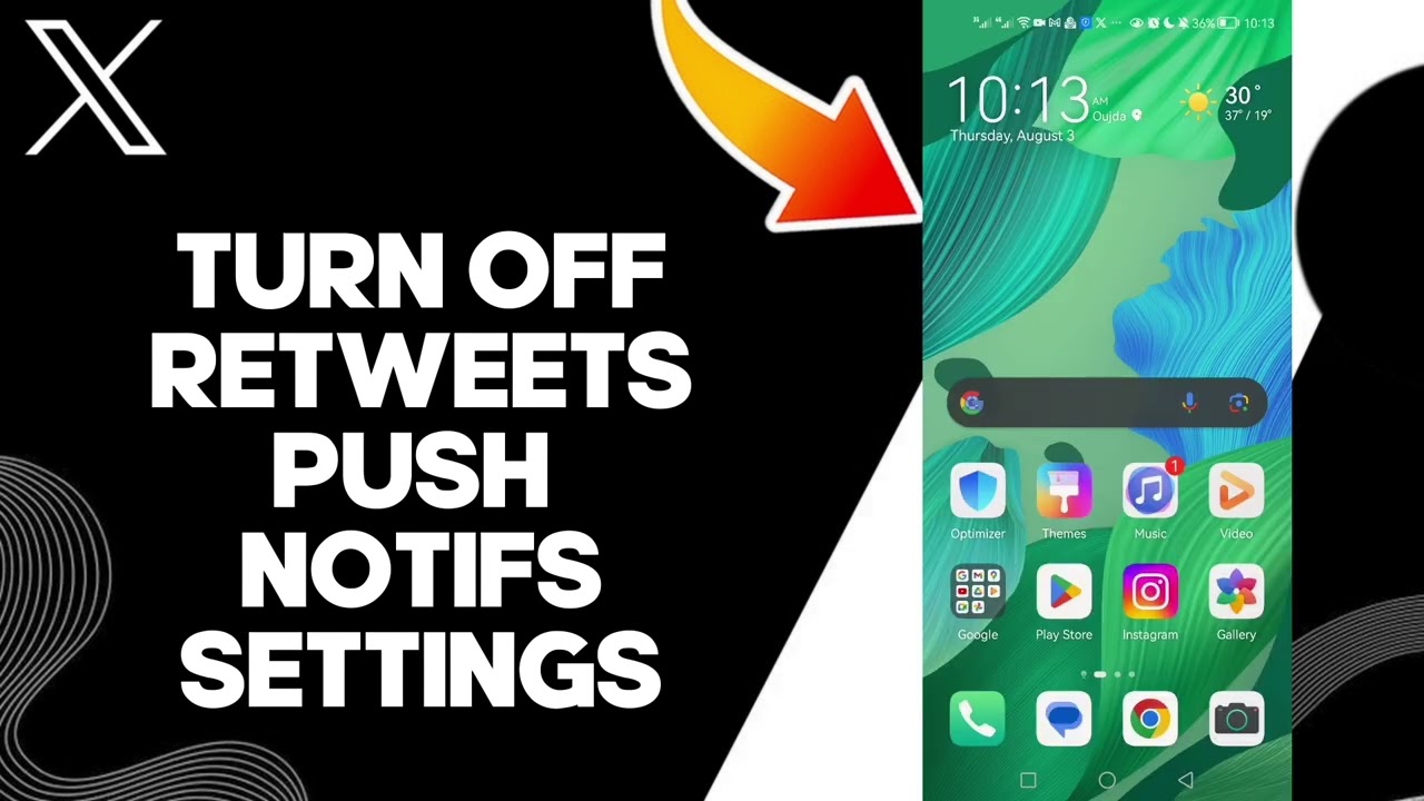 How To Turn Off Retweets Push Notifications Settings On X Twitter App