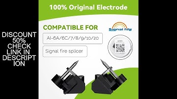 Signal Fire  Optical Fiber Fusion Splicer Electrode Rod is Used for AI-6C AI-7 AI-7C AI-7V AI-8 AI-8