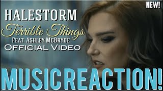 A POWERFUL DUET!❤️😢Halestorm - Terrible Things Feat. Ashley McBryde Official Video Music Reaction🔥