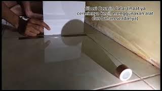 Percobaan Pemantulan Cahaya