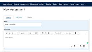 Step 5 Building Assignments