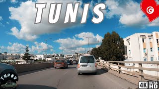 Sturday Afternoon Drive in Tunis, Tunisia 🇹🇳 4k | 04/02/2024 AT 1:30PM | LoFi Chill Beats