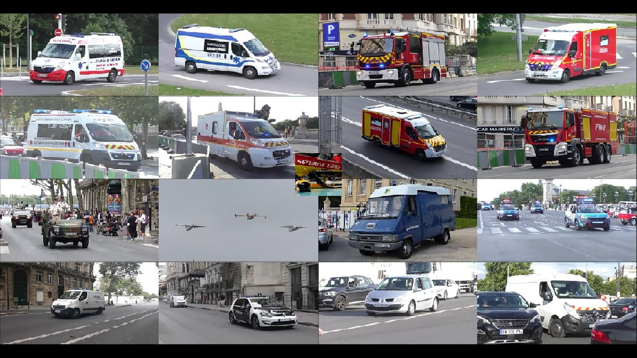 BEST OF 2019 / COMPILATION 2019 : Véhicules d'urgence Interventions | Emergency Vehicles Responding