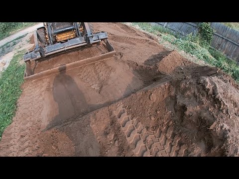 Варианты ровной планировки, плодородного грунта.