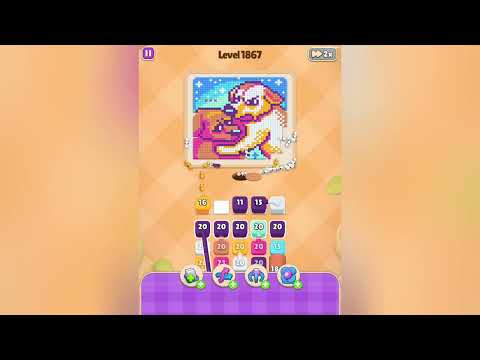 Colony Flow Level 1867 Hard Puzzle Walkthrough Solution