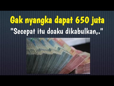 Sholawat dari Tahajud sampai Subuh, Gak nyangka diberikan Rezeki 650 Juta.