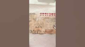 collage art 100 day project abstract florals #abstractart #mixedmedia