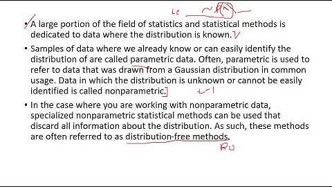 INTRODUCTION TO NON PARAMETRIC INFERENCE :DEFINITON WITH EXAMPLES