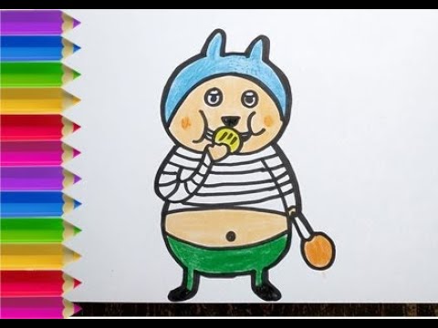 でこぼこフレンズ ❤ 絵画と彩色 ❤ 2020 ❤ でこぼこフレンズ＿くい