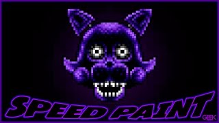 Five Nights at Candys ► Shadow Candy - SPEEDPAINT - Pixel art